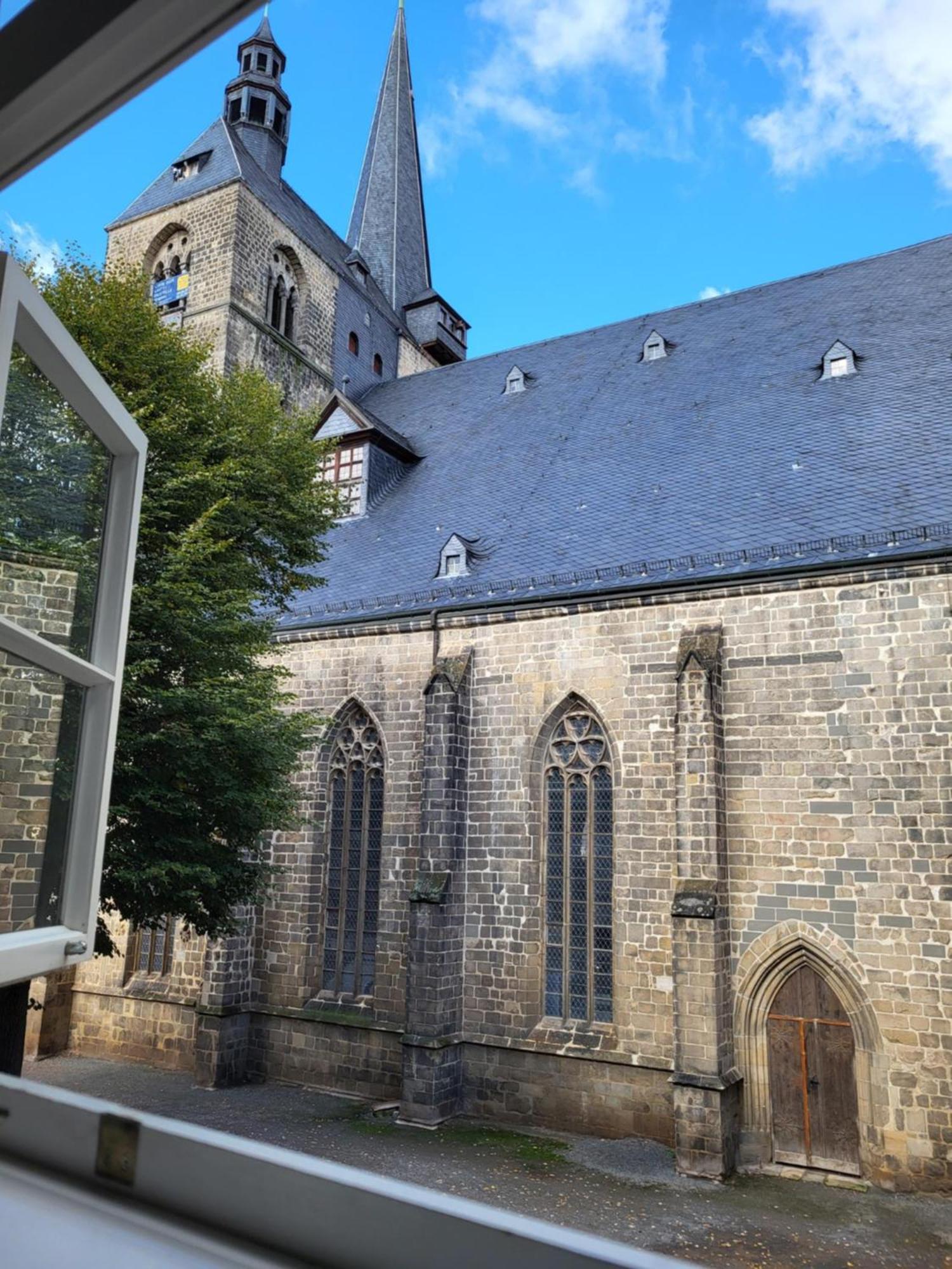 Anno 1577 - Marktkirchhof 6 Quedlinbourg Extérieur photo